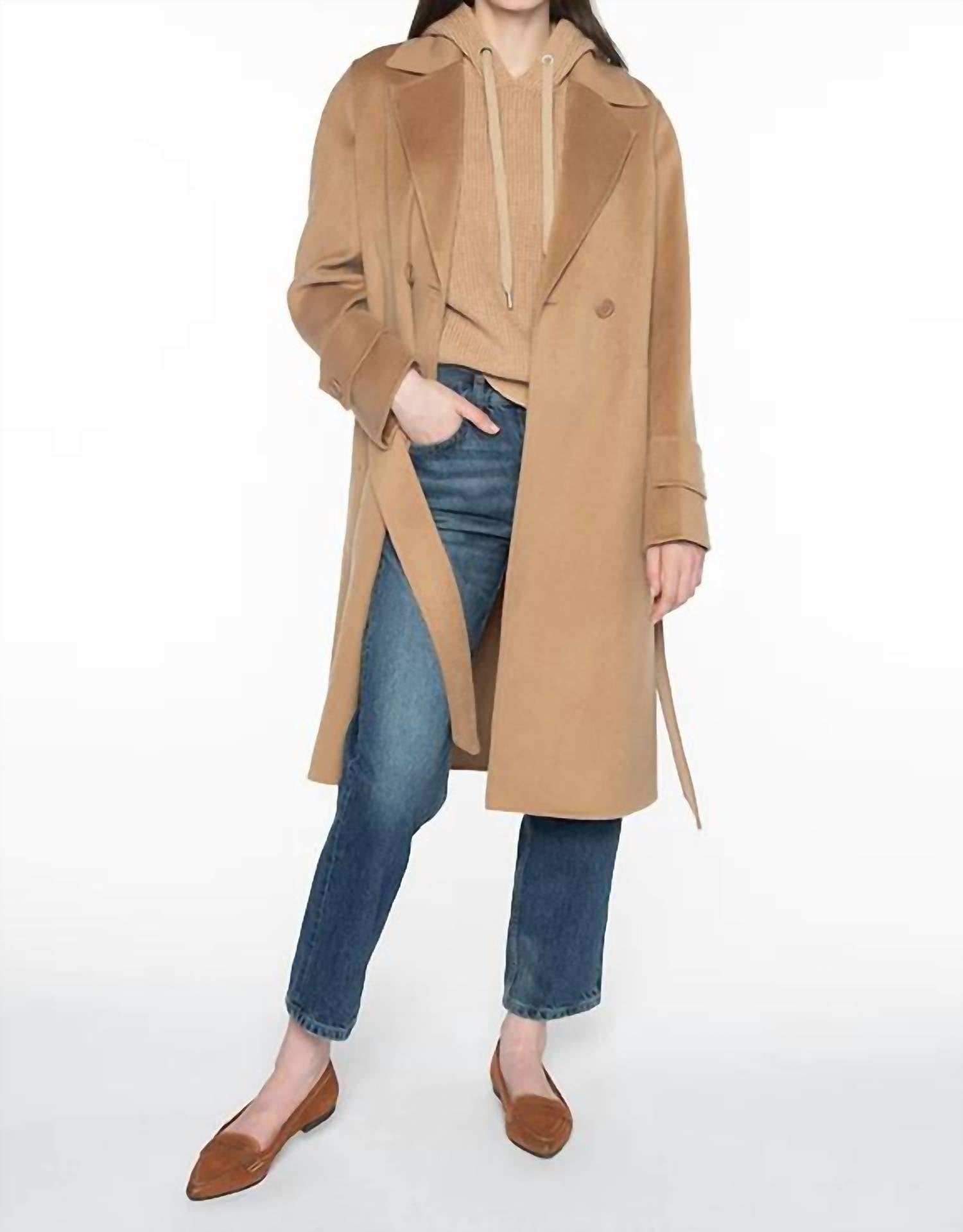 Kinross - Notch Collar Belted Coat