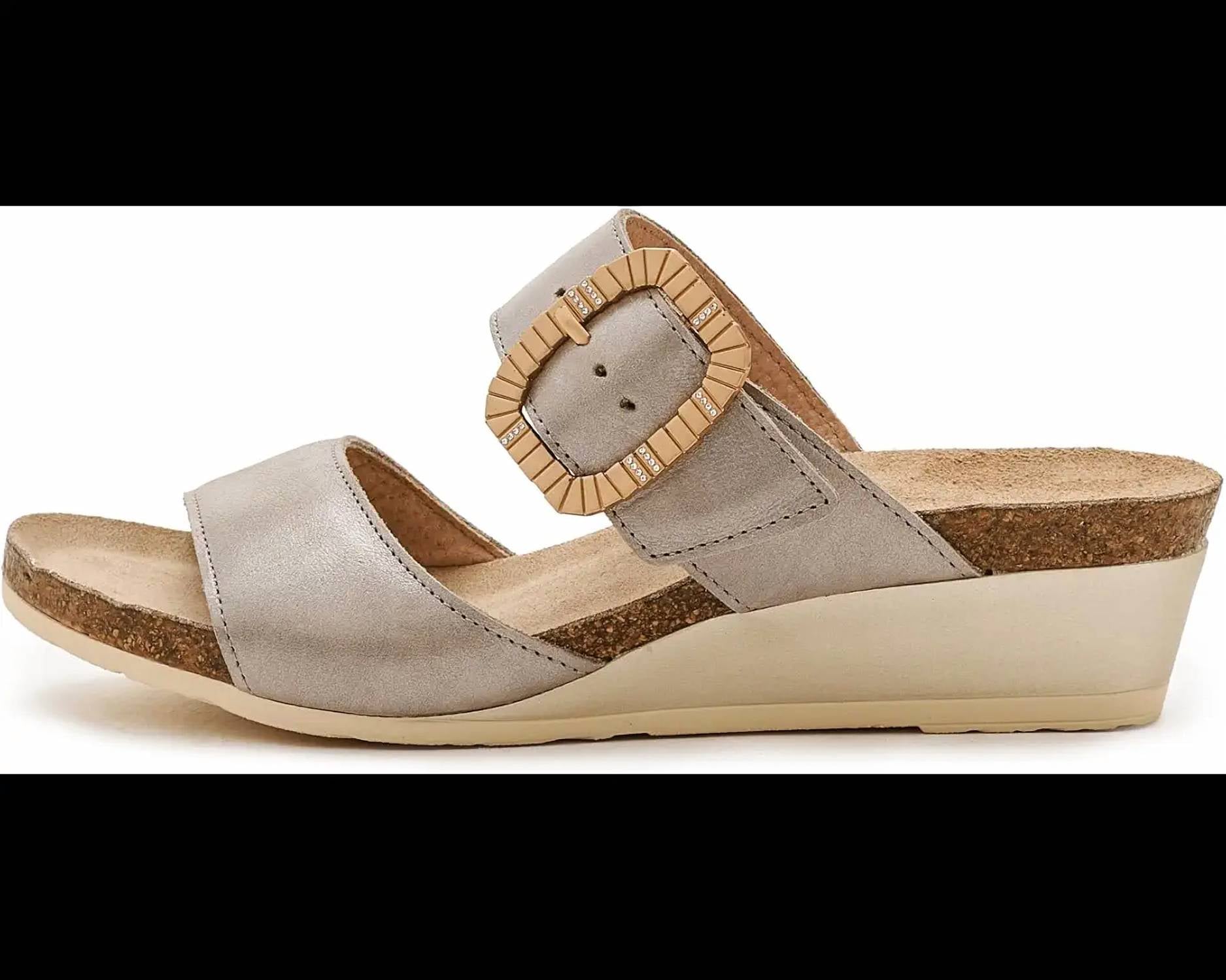 Naot - Women's Magic Luxe Titanium Leather Sandals