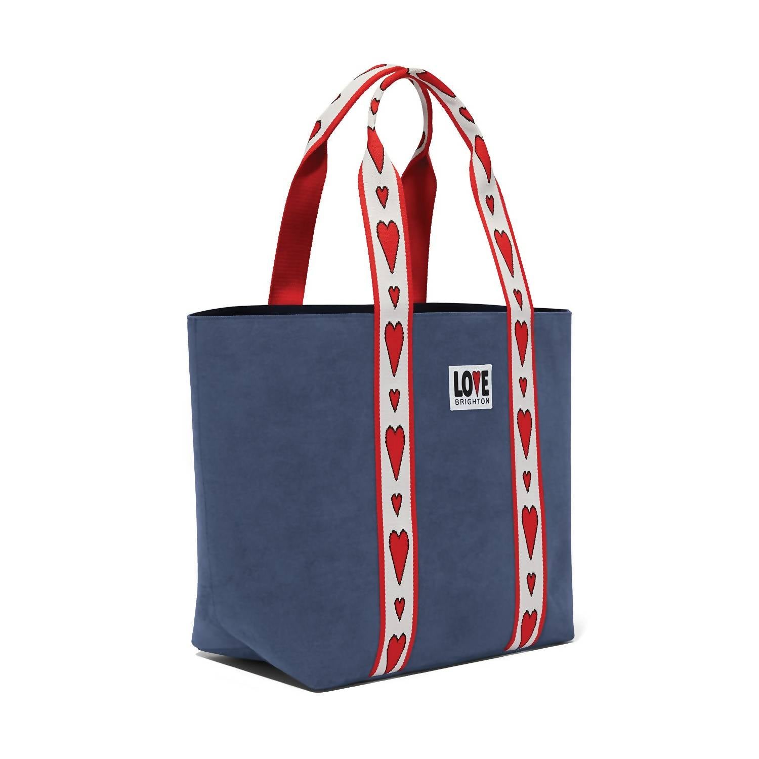 Brighton Women's Velveteen Love Tote Bag in multi - women's bag