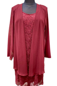 Magic Formals Moms - Women's Madelyn Dress With Flowy Jacket