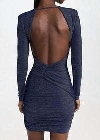 Misha - Evetta Open Back Mini Dress