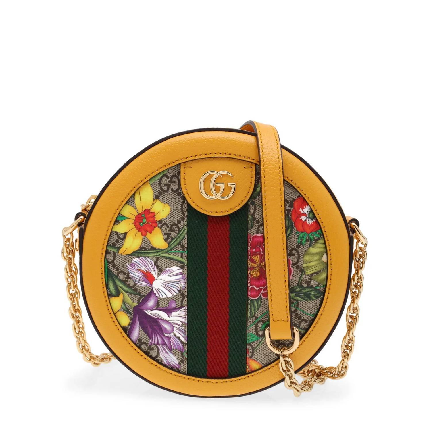 Gucci - Women's Ophidia Mini Round Shoulder Bag