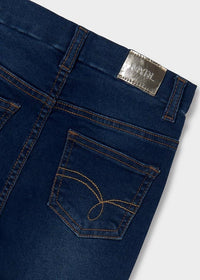 Mayoral - Gold Stitched Skinny Jeans