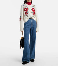 Farm Rio - Flowers Embroidery Cardigan