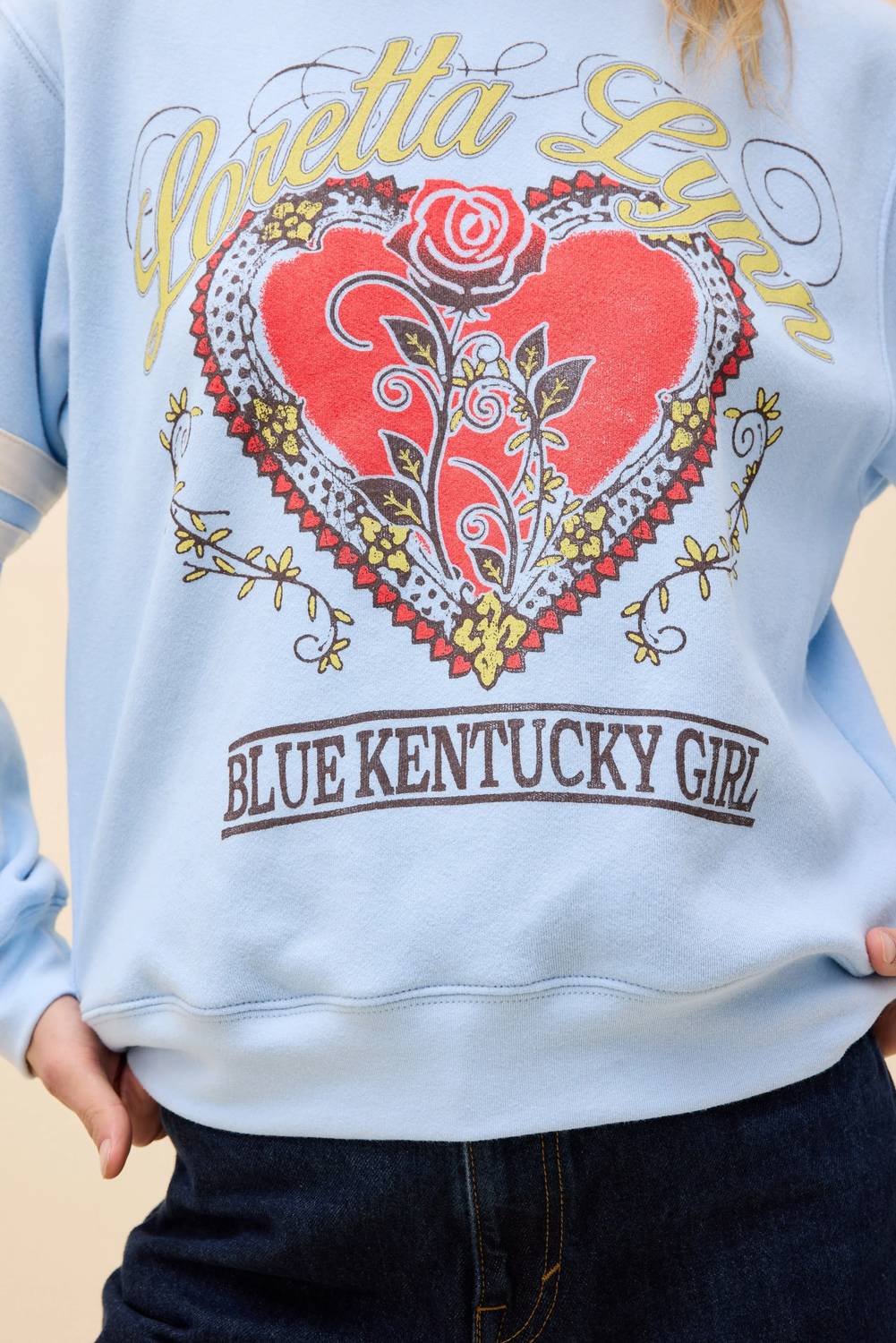 Daydreamer - Loretta Lynn Kentucky Girl Varsity Sweatshirt