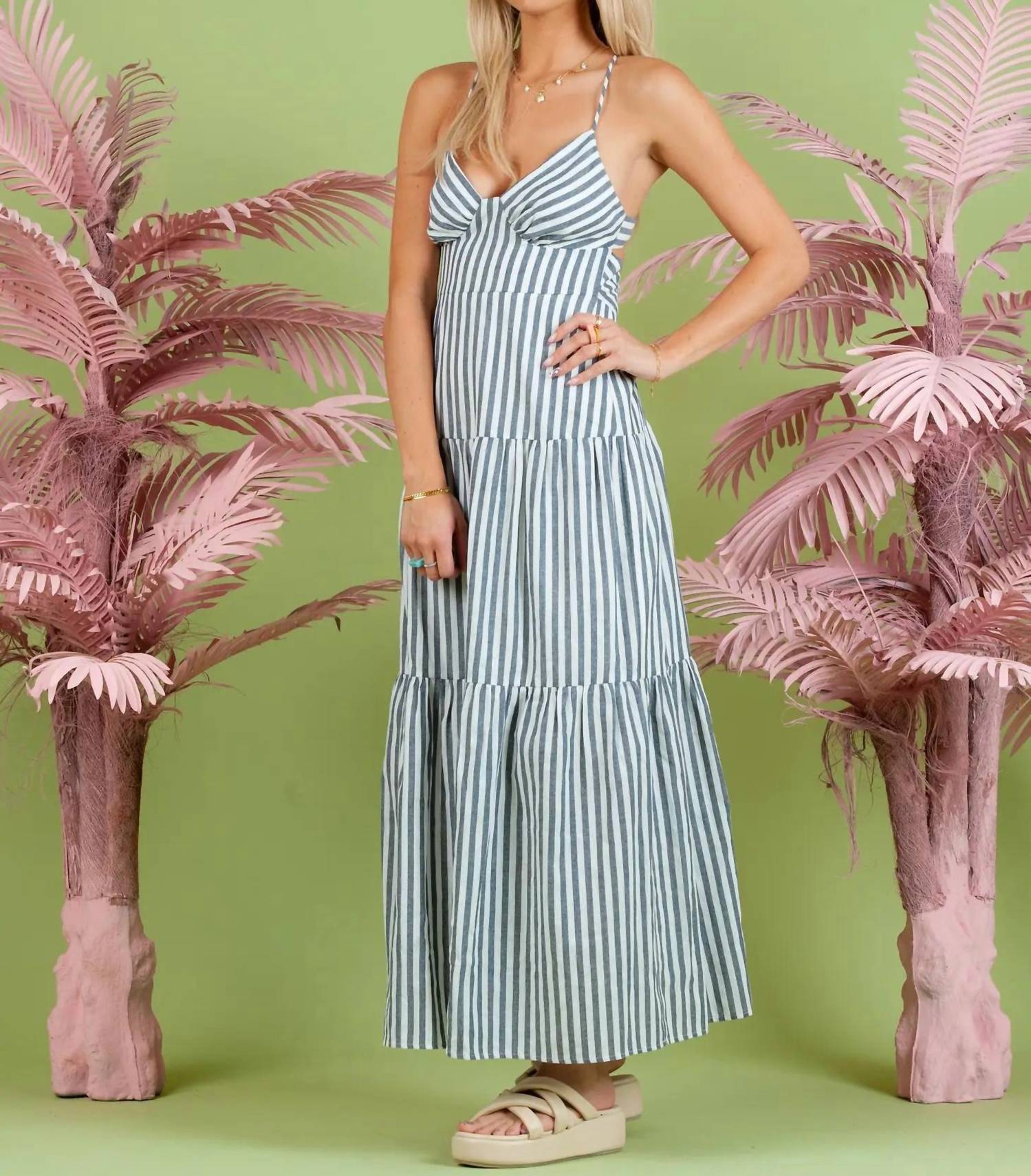 Lucca - Lilah Striped Dress