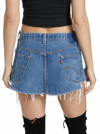 Eb Denim - Angeli Upcycled Denim Mini Skirt