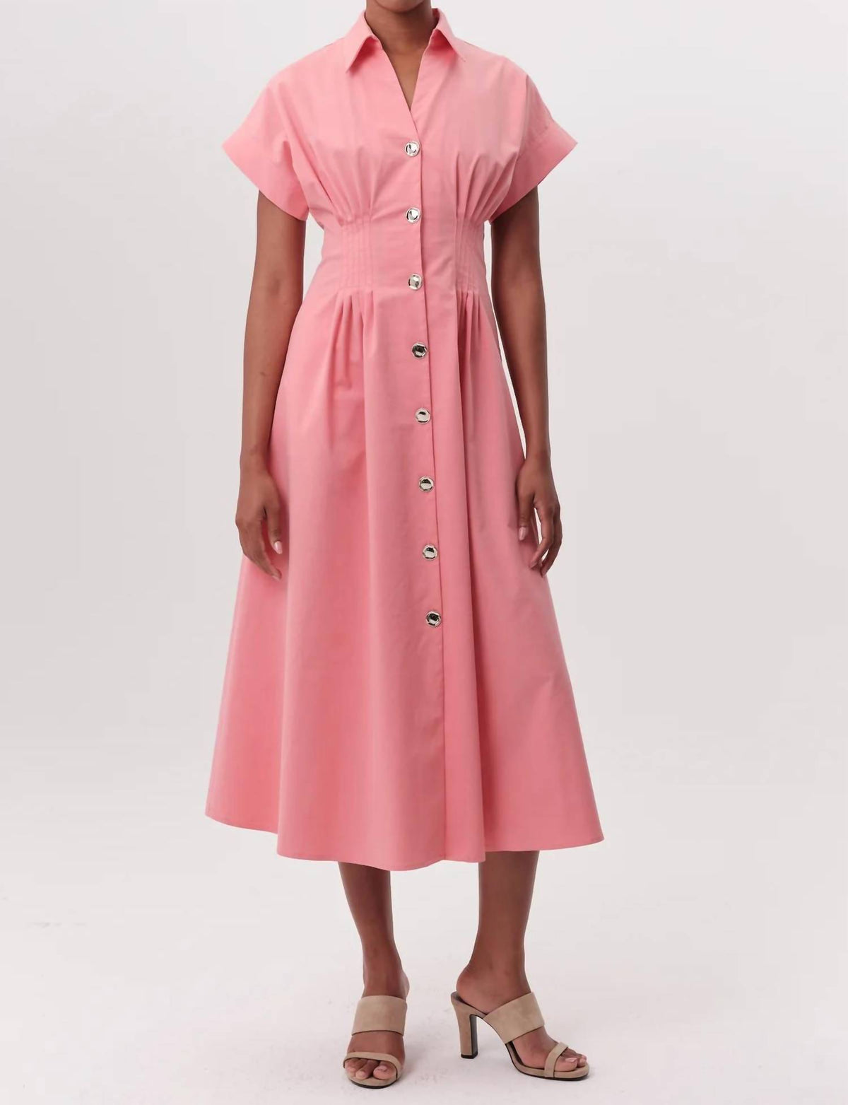 Exquise - Reilly Midi Shirt Dress