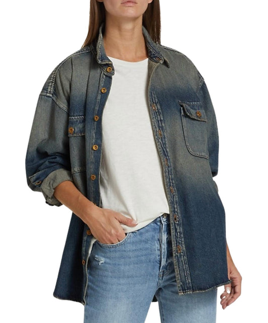 Nsf - BUSY BOYFRIEND DENIM SHIRT