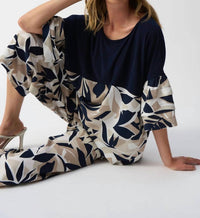 Joseph Ribkoff - Tropical Print Boxy Top