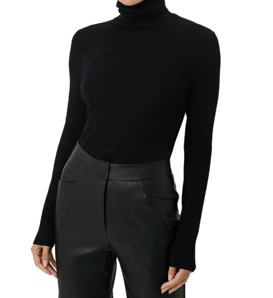 Toccin - Valeria Rib Knit Turtleneck Sweater