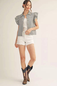 Jodifl - Denim Stripe Vest