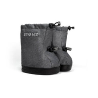 Stonz Girl's Puffer Toddler Boots in heather grey - kids' boots