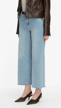 Frame - Denim Le Palazzo Crop Jeans
