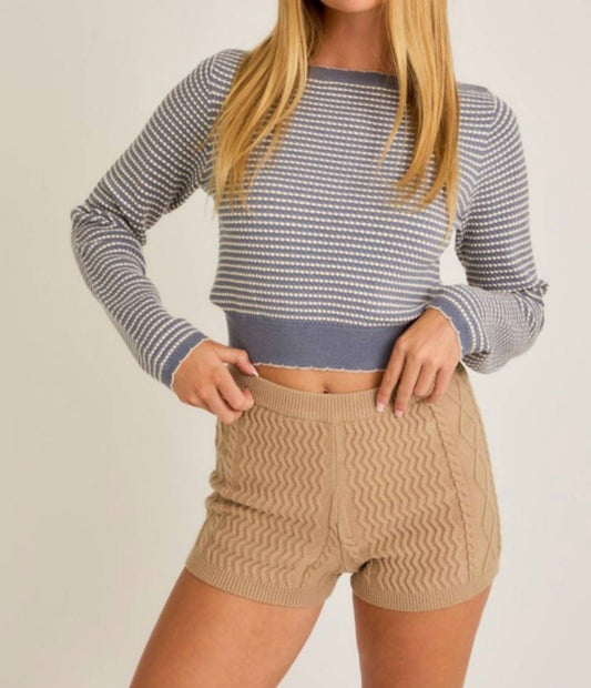 Le Lis - Striped Boat Neck Sweater