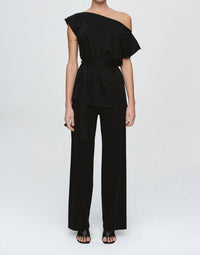Marle Fay Top in black - women's blouse - view 6