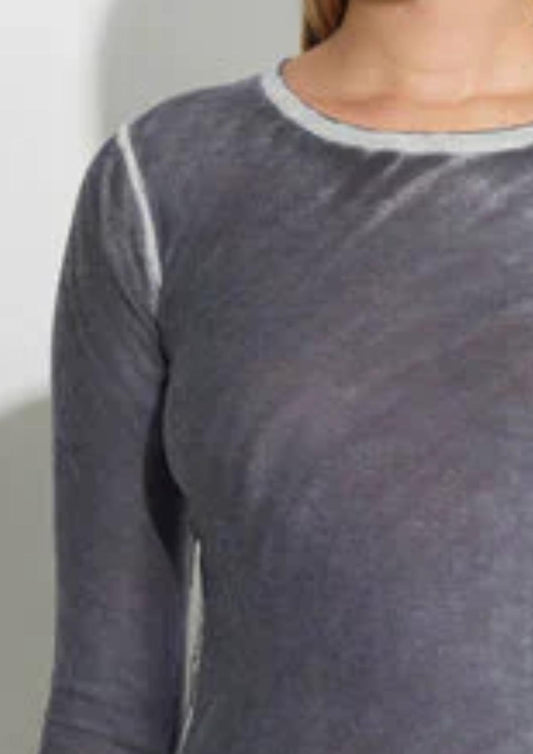 Kokun - Fitted Crewneck Bamboo Sweater