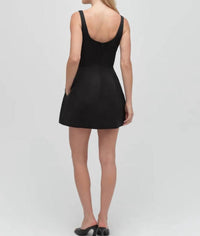 Favorite Daughter Morgan Dress in black - women's dress - detail view