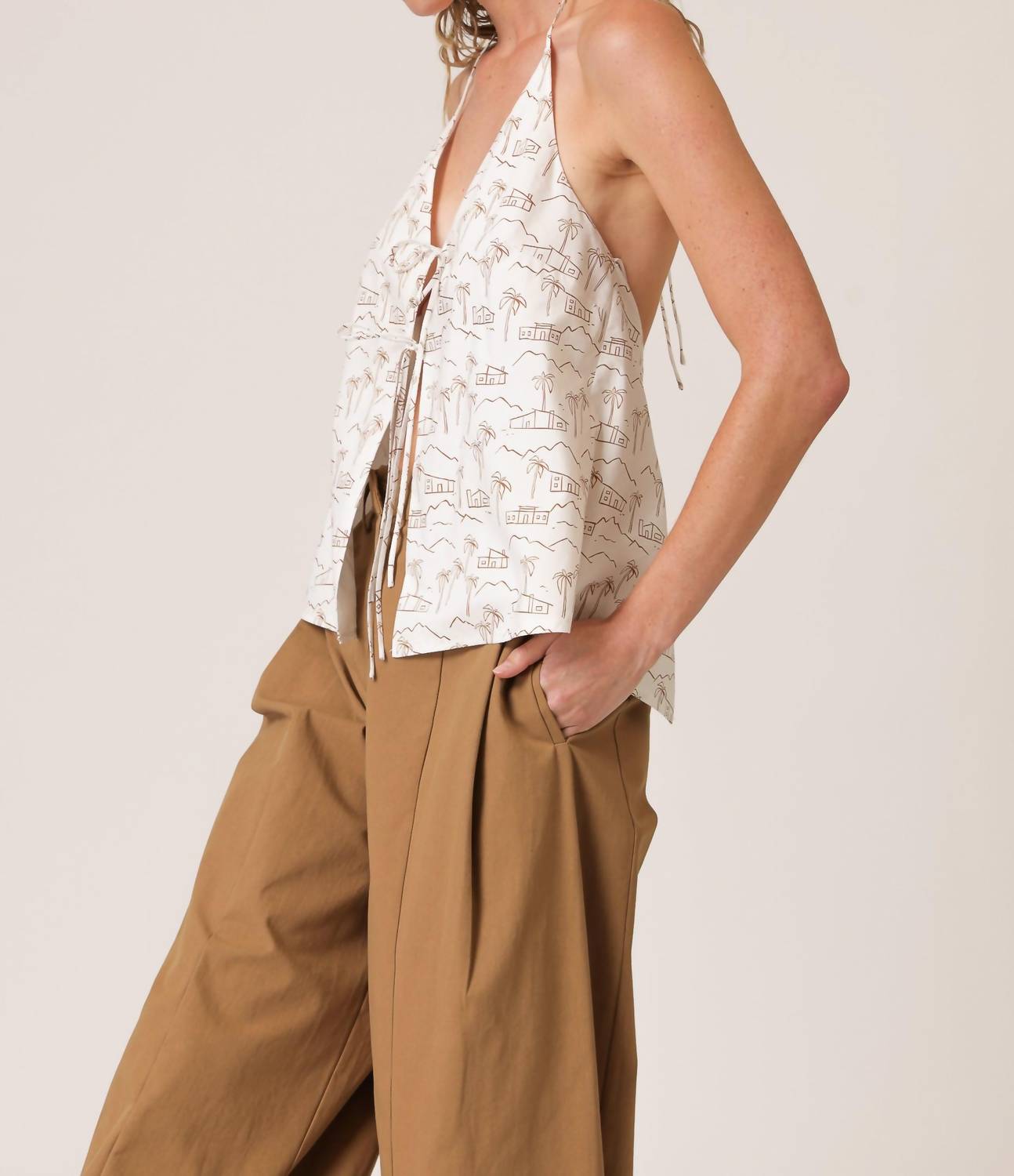 Line And Dot - Edwina Top