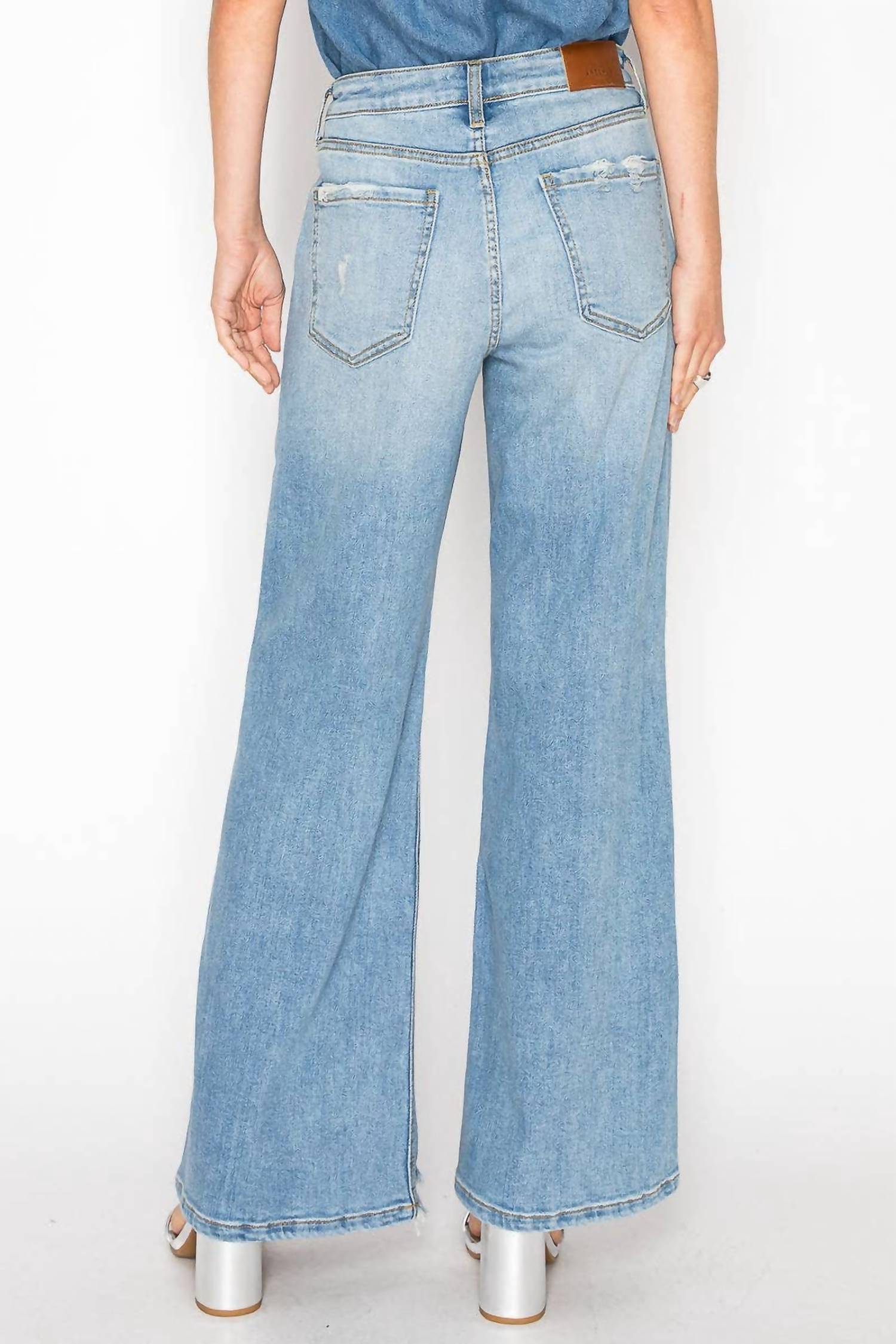 Artemis Vintage - Hybrid High Rise Relaxed Flare Jeans
