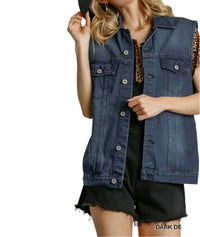 Umgee - Fringe Denim Vest