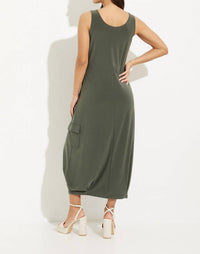 Sympli - Pleated Hem Tank Dress