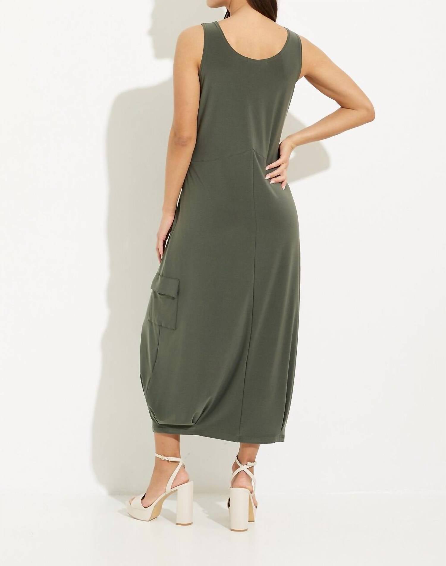 Sympli - Pleated Hem Tank Dress