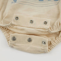 Oh Baby! - Infant "go Fish" Print Bubble Onesie