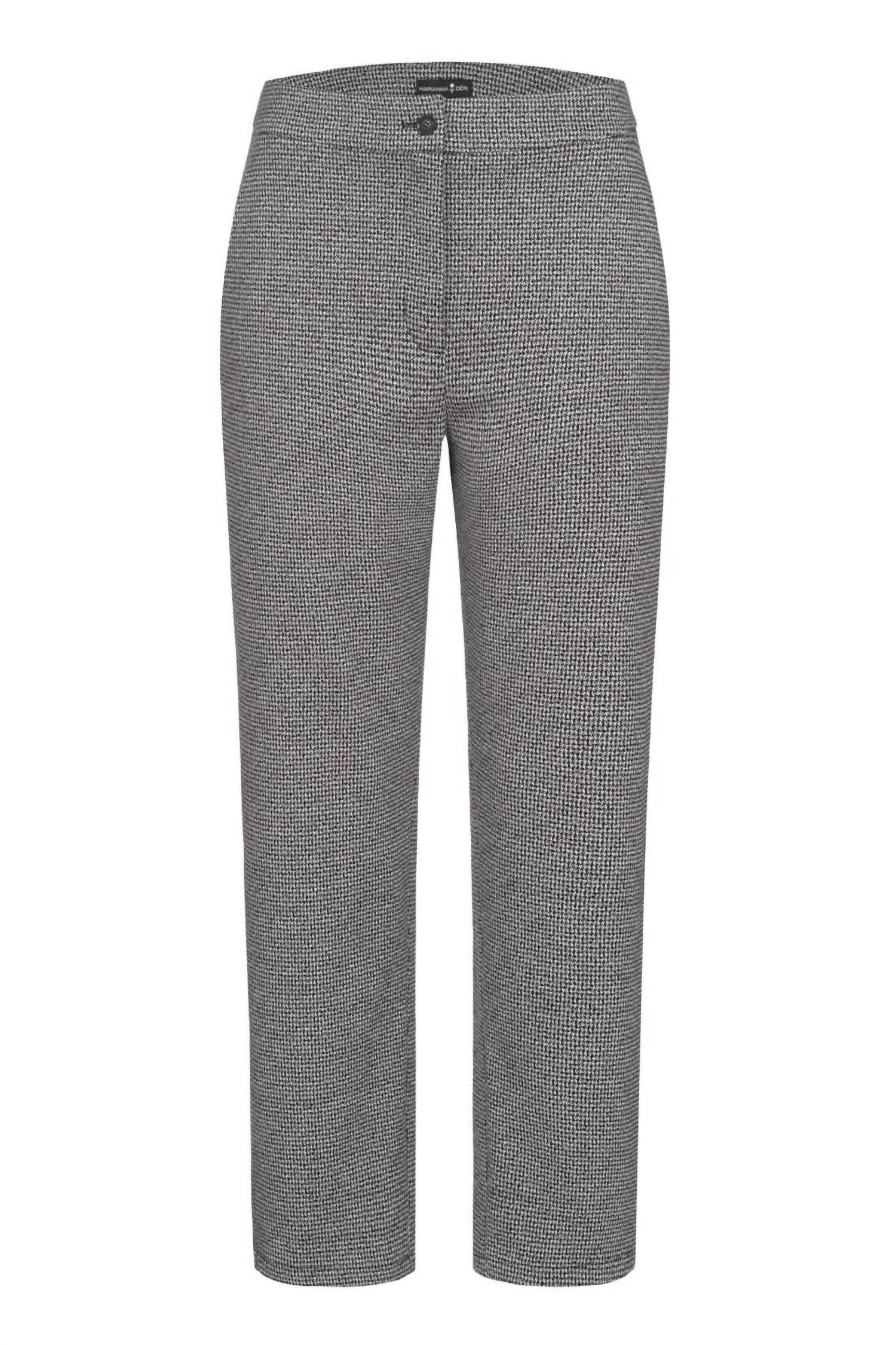 Marianna Déri - Houndstooth Jersey Pants