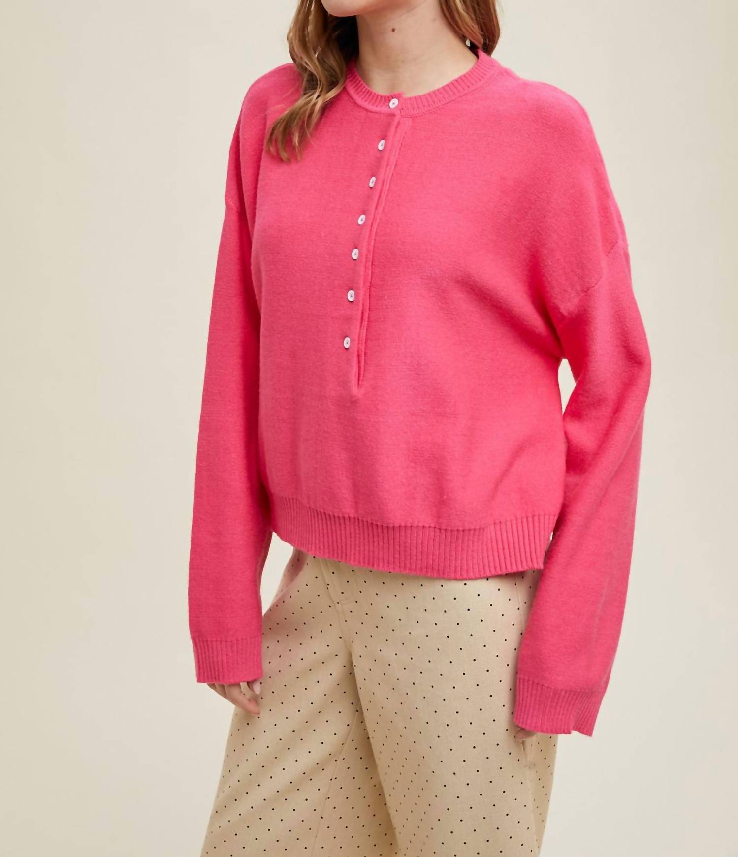 Wishlist - Rhea Pullover Sweater