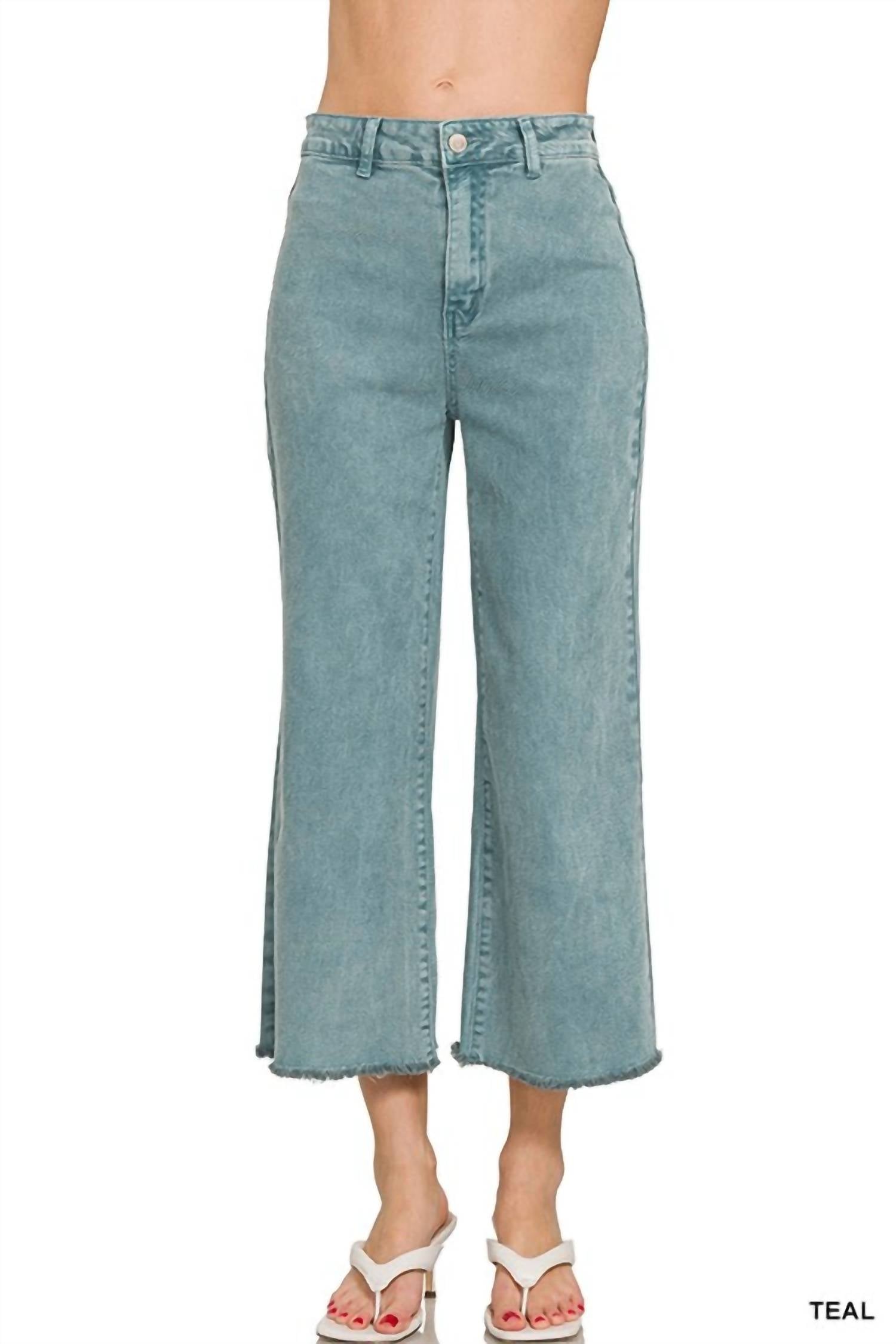 Zenana - CROPPED PANTS