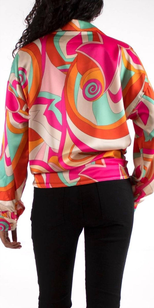 Gigi Moda - Discoteca Long Sleeve Button Down Shirt