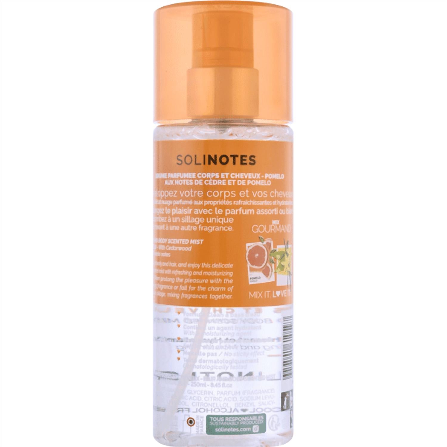 Solinotes - Pomelo Hair & Body Mist