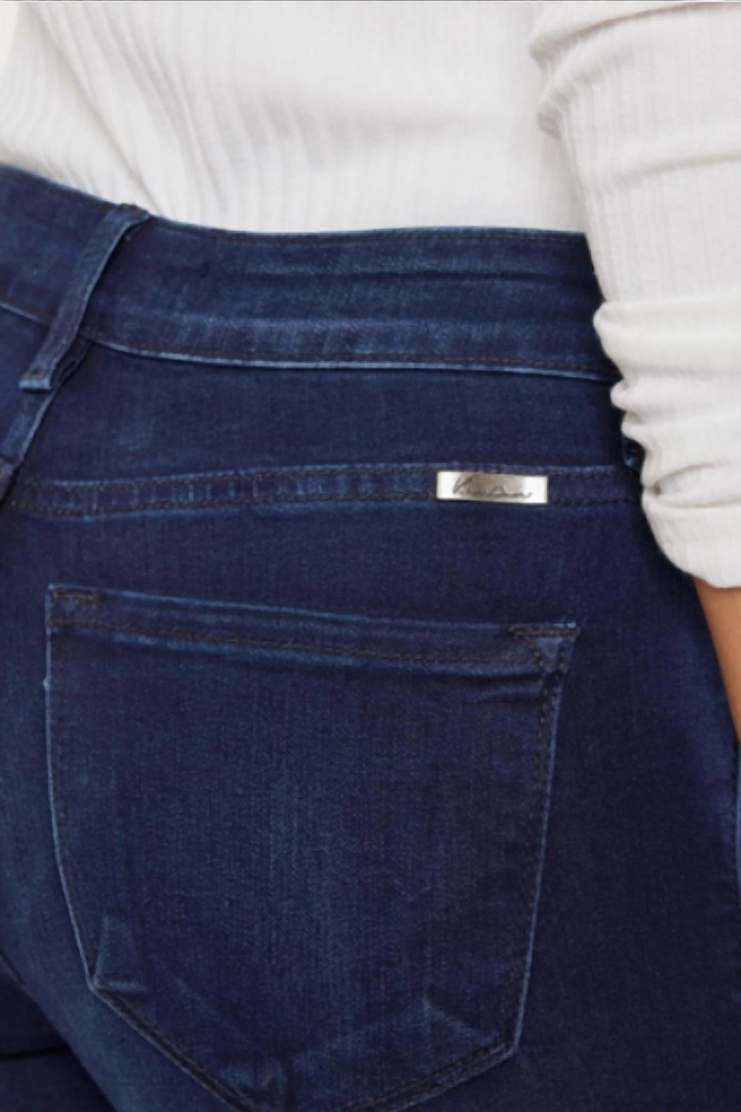 Kancan - Mid Rise Flare Jeans - Petite