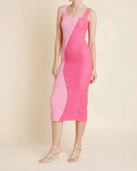Aureum - Smocked Midi Dress