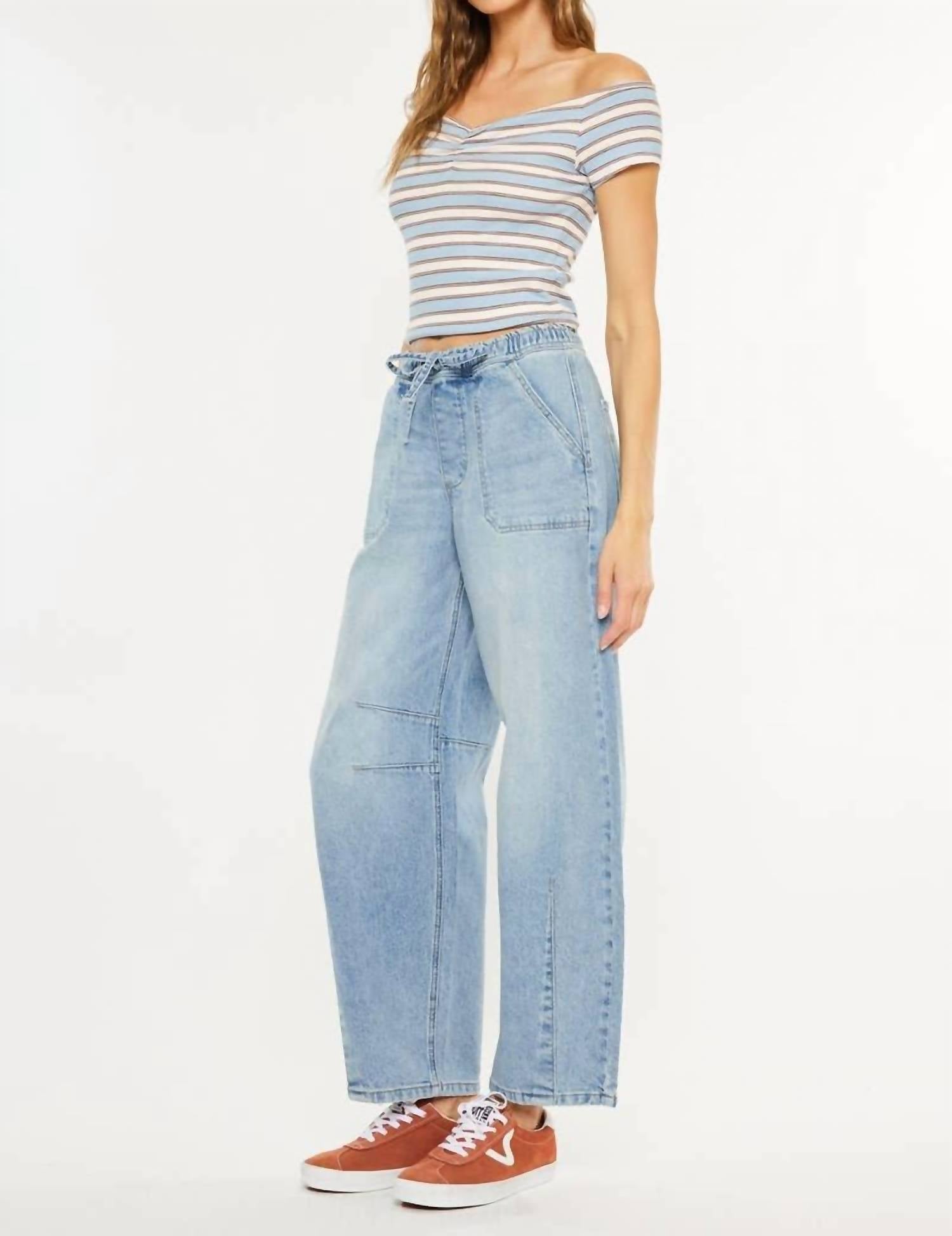 Kancan - Starlet Ultra High Rise Horseshoe Jeans