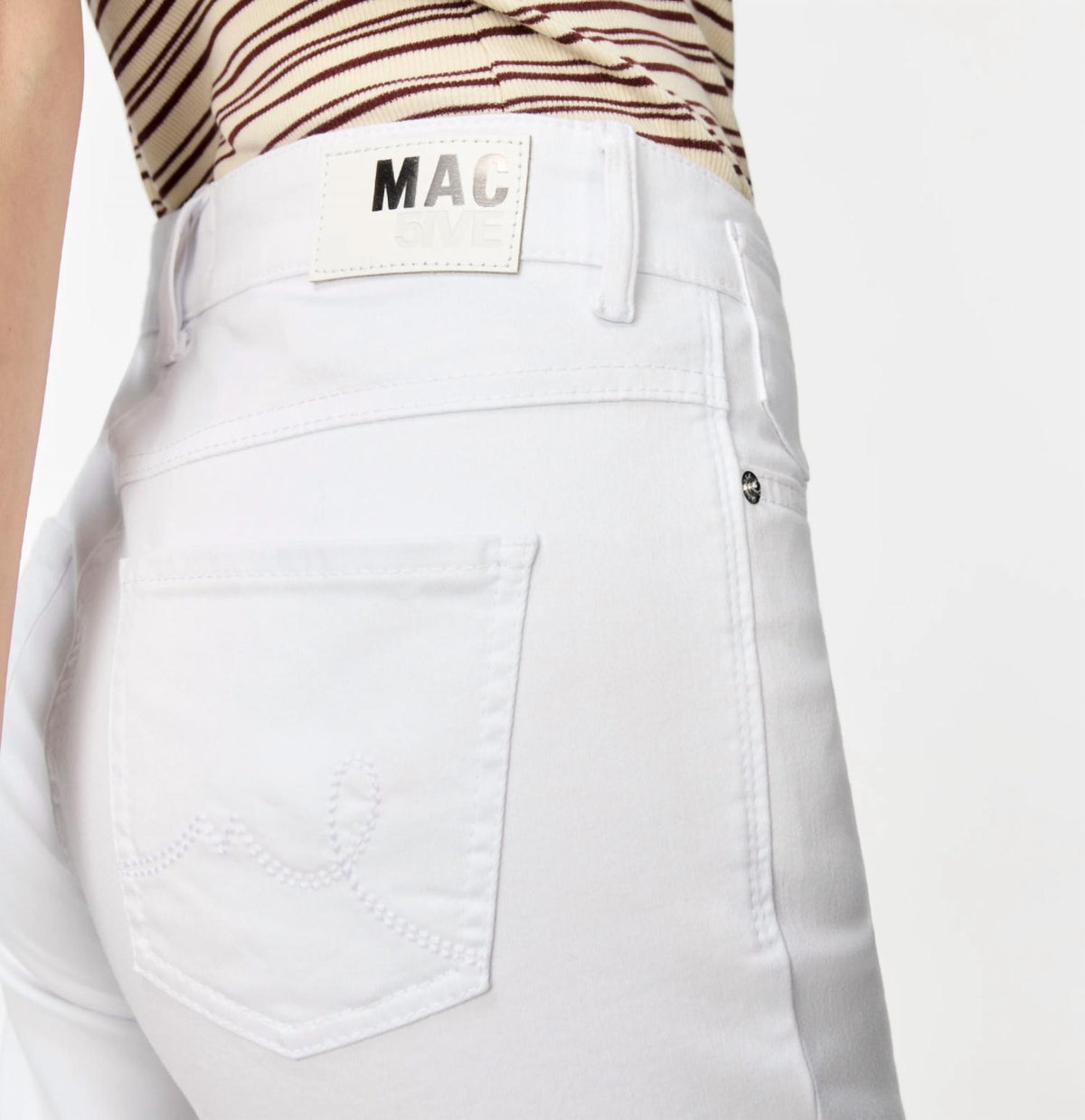 Mac Jeans - Laura Authentic High Stretch Gabardine Jeans