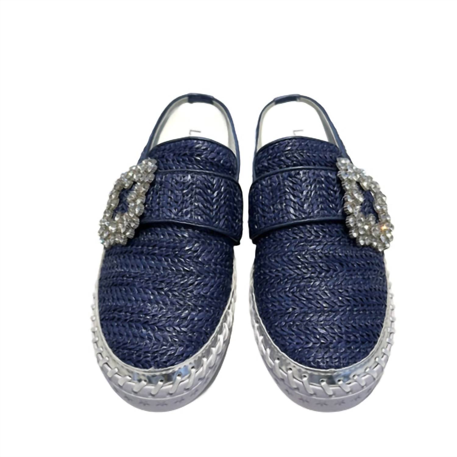 Lav-Ish - Women's Luna Linen Slides
