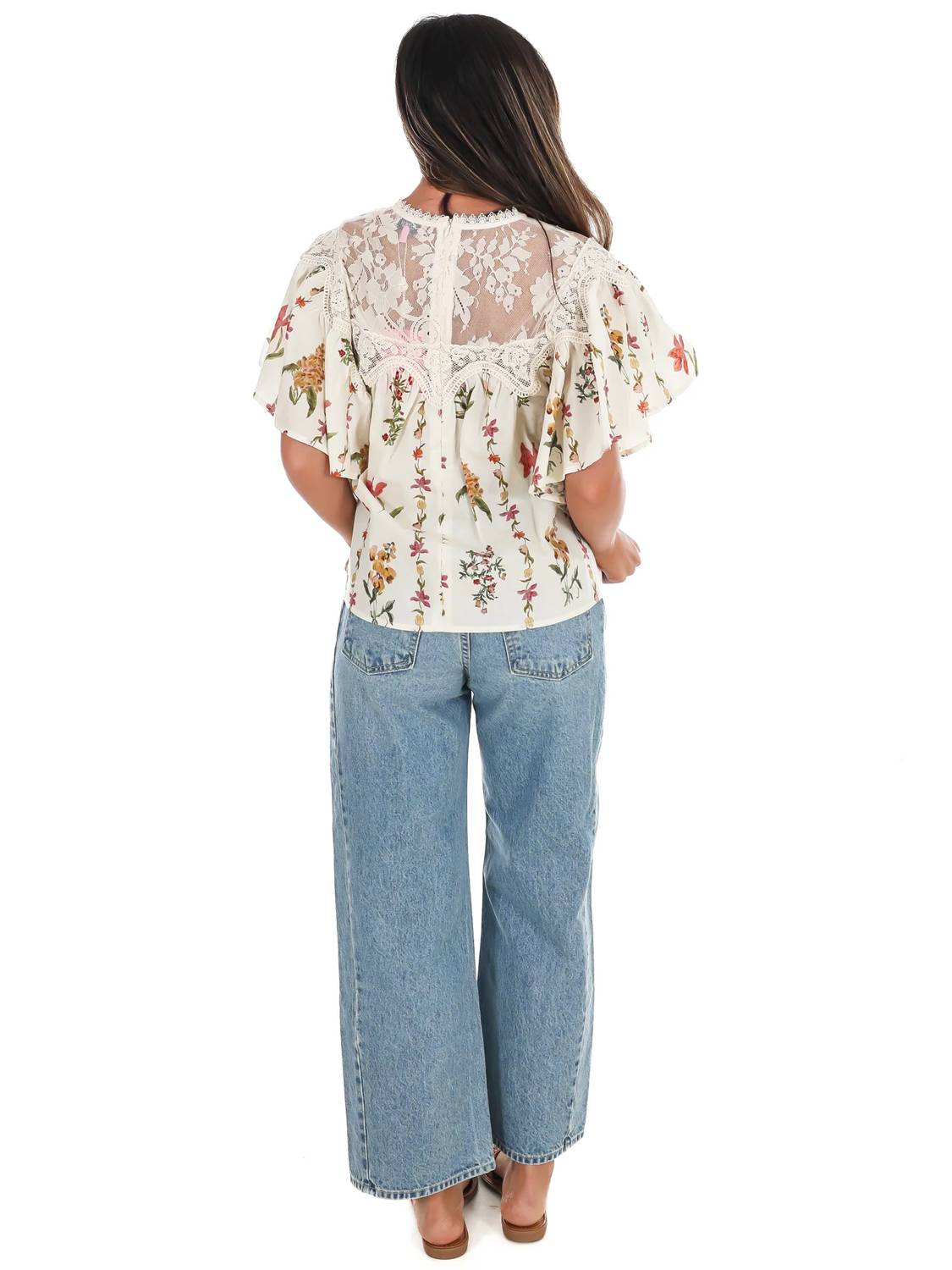 Entro - Women's Meadow Muse Floral Top