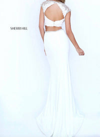 Sherri Hill - Two Pieceopen Back Beaded Gown