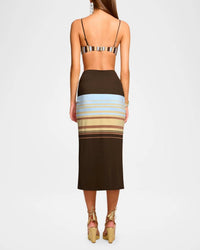 Ramy Brook - Xana Striped Midi Skirt