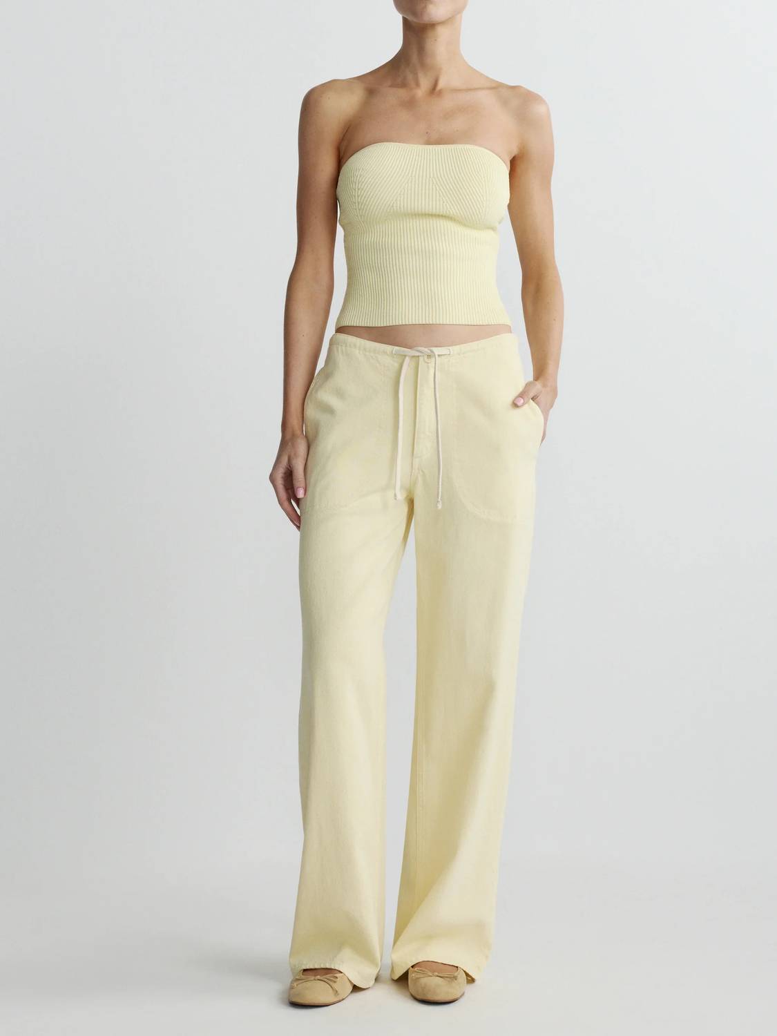 Dl1961 - Women'S - Sienna Low-slung Wide Leg Pant