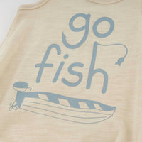 Oh Baby! - Infant "go Fish" Print Bubble Onesie