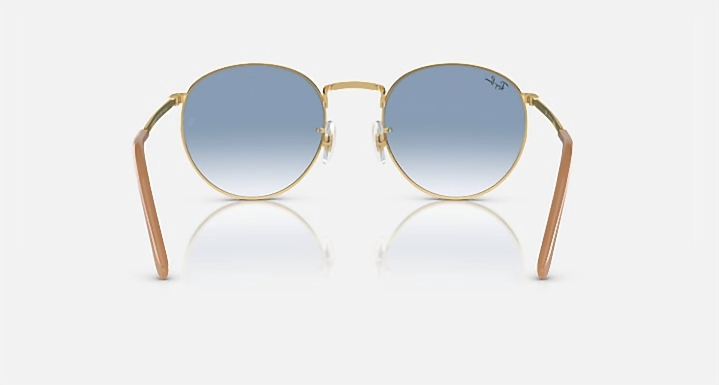 Ray Ban - New Round Medium Non Polarized Sunglasses Rb3637 001/3f