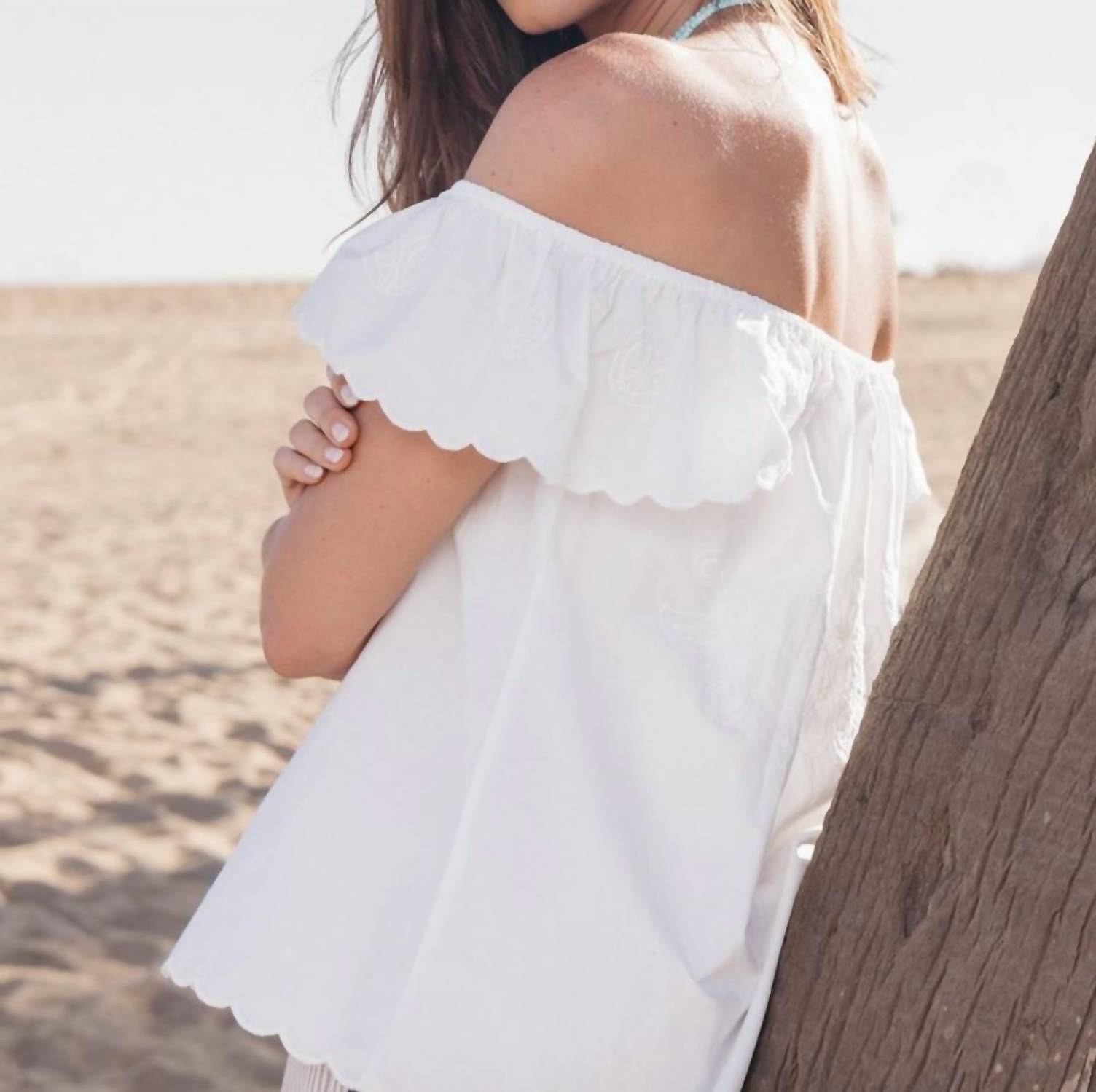 Dylan - Rosette Top