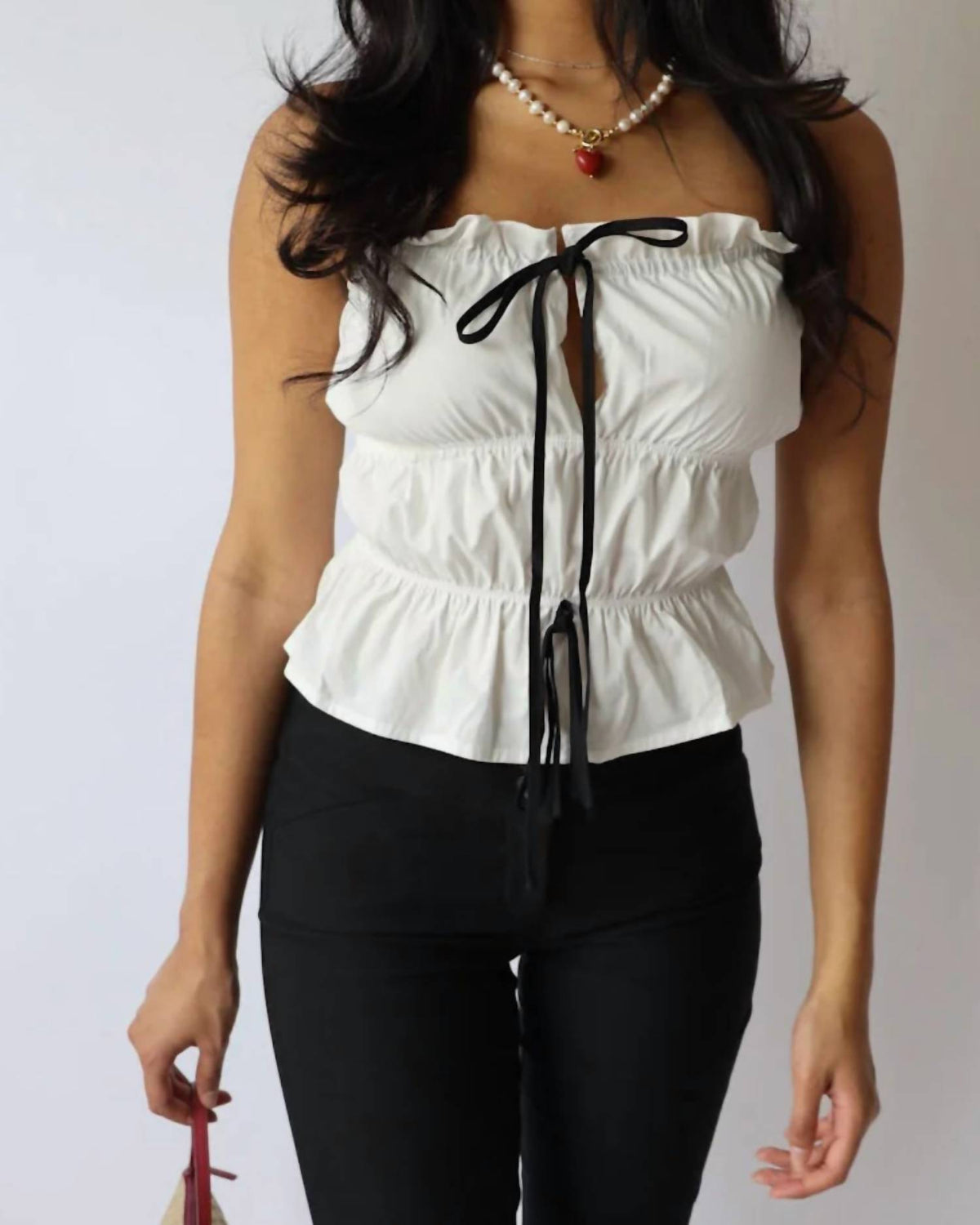 Pretty Garbage - Poplin Top
