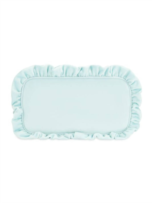 Stoney Clover Lane - Women's Travel Velvet Ruffle Small Pouch - Pre-sewn