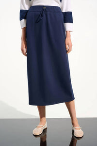 Joseph Ribkoff - Casual A-line Midi Skirt