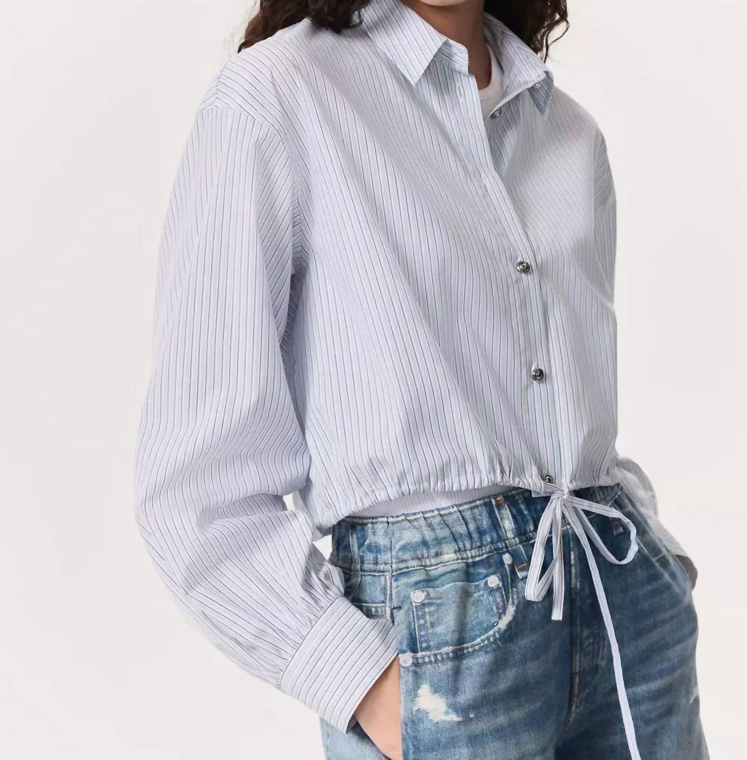 Rag & Bone - Georgie Cotton Poplin Shirt