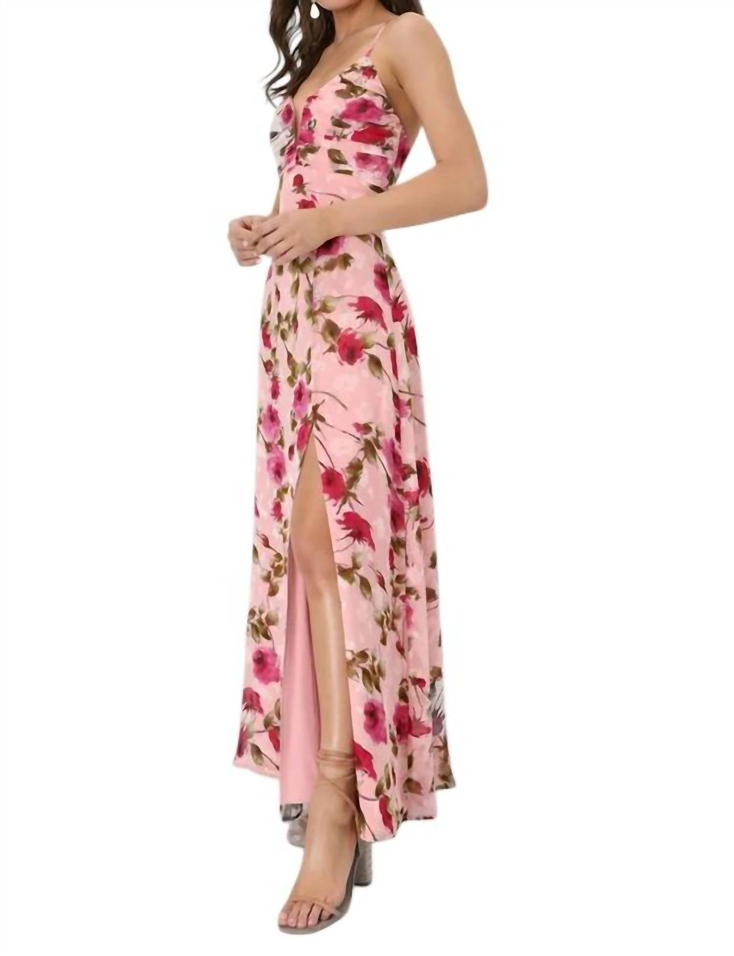 Lulus - Floral Maxi Dress